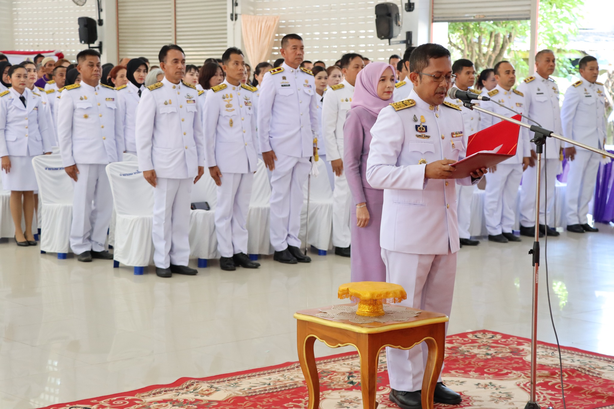 พิธีกล่าวถวายพระพรชัยและพิธีลงนามถวายพระพร เนื่องในโอกาสวันคล้ายวันพระราชสมภพสมเด็จพระกนิษฐาธิราชเจ้า กรมสมเด็จพระเทพรัตนราชสุดาฯ สยามบรมราชกุมารี