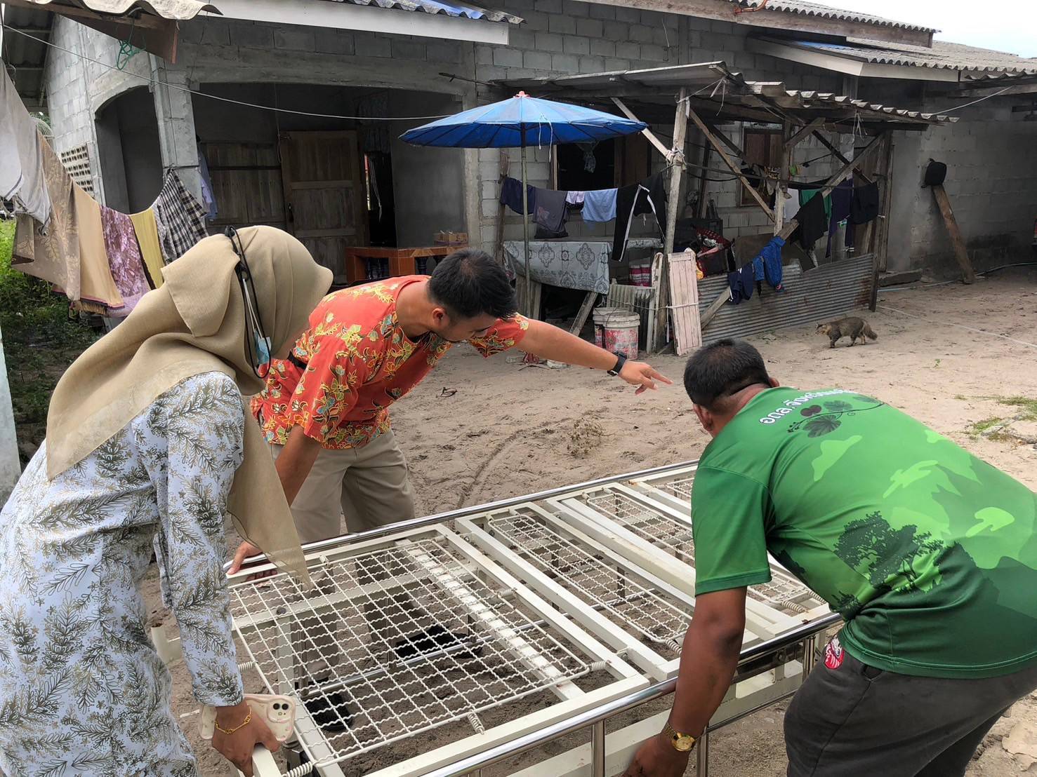 ลงพื้นที่เยี่ยมเยียนดูแลผู้สูงอายุตามปัญหาสุขภาพ