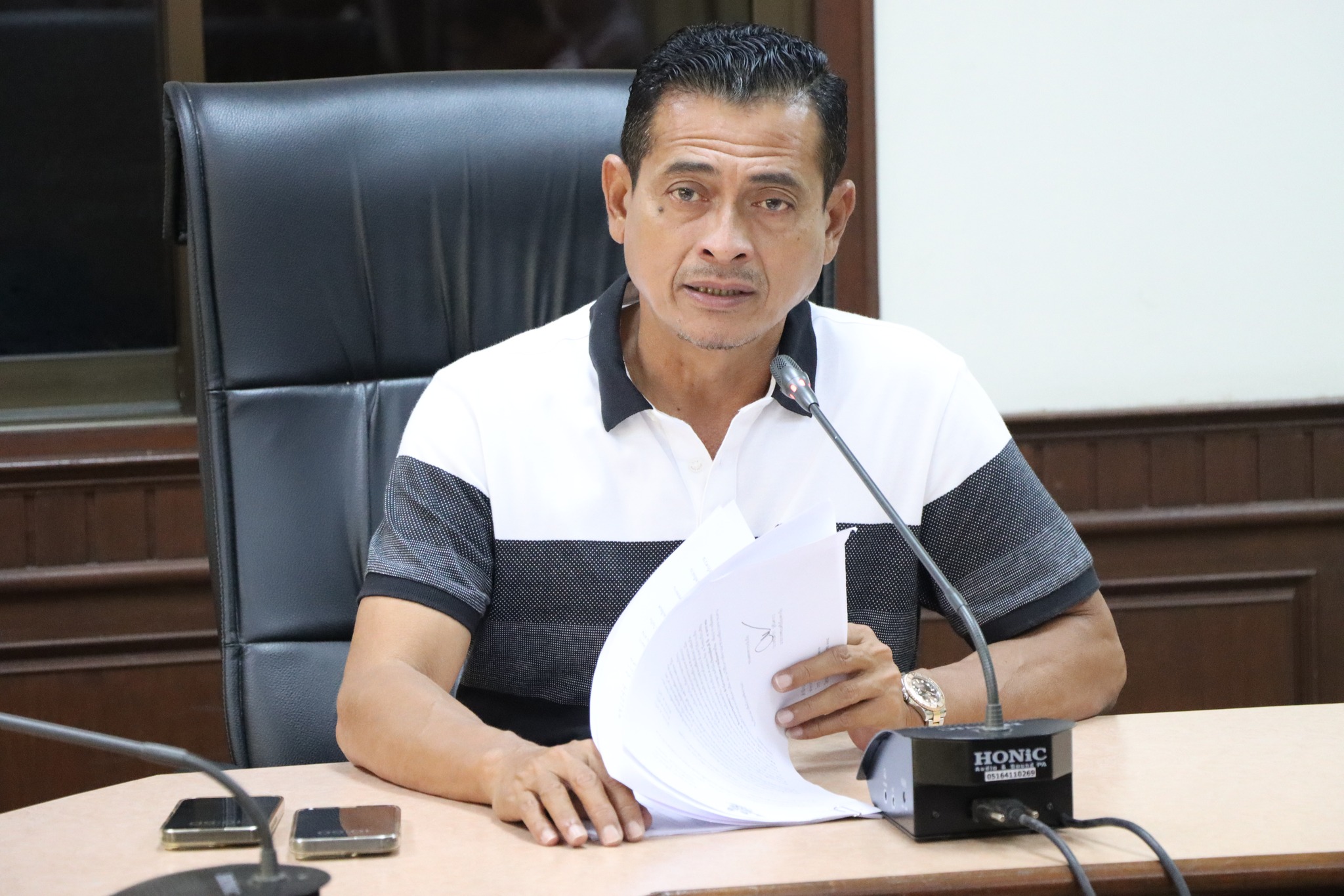 ประชุมคณะกรรมการช่วยเหลือประชาชนของเทศบาลเมืองตากใบ