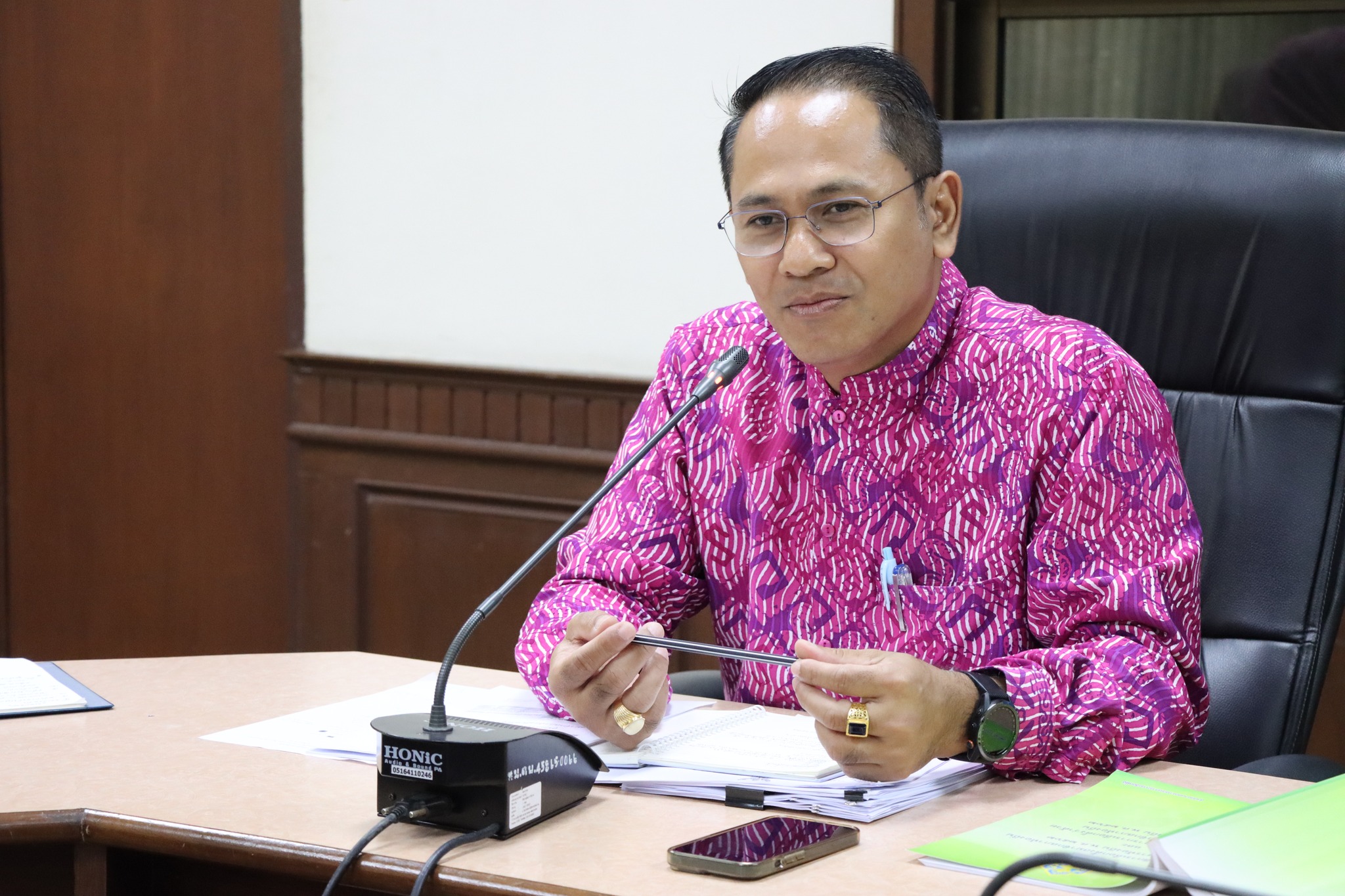 ประชุมคณะกรรมการ/คณะทำงานเพื่อเตรียมความพร้อมในการปฏิบัติงานเกี่ยวกับการเลือกตั้งสมาชิกสภาเทศบาลและนายกเทศมนตรีเมืองตากใบ