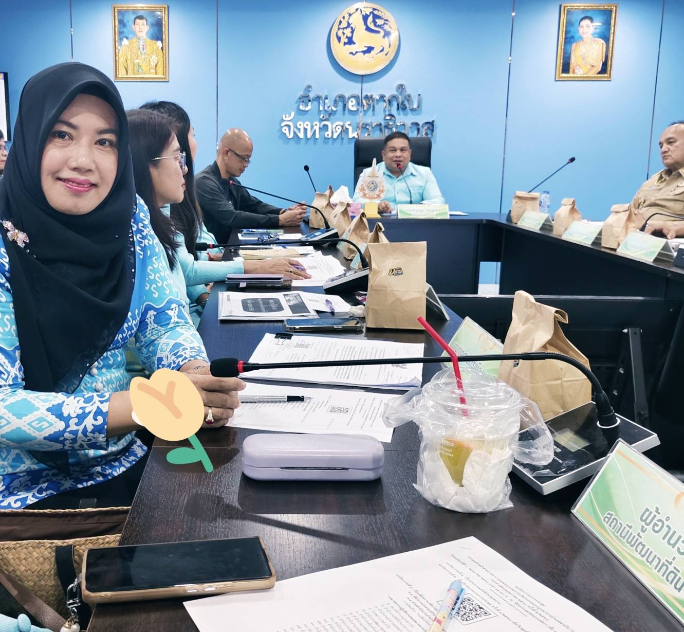 ประชุมหัวหน้าส่วนราชการ และคณะกรรมการบริหารงานแบบบูรณาการอำเภอตากใบ(ก.บ.อ.) ประจำเดือนพฤษภาคม 2568