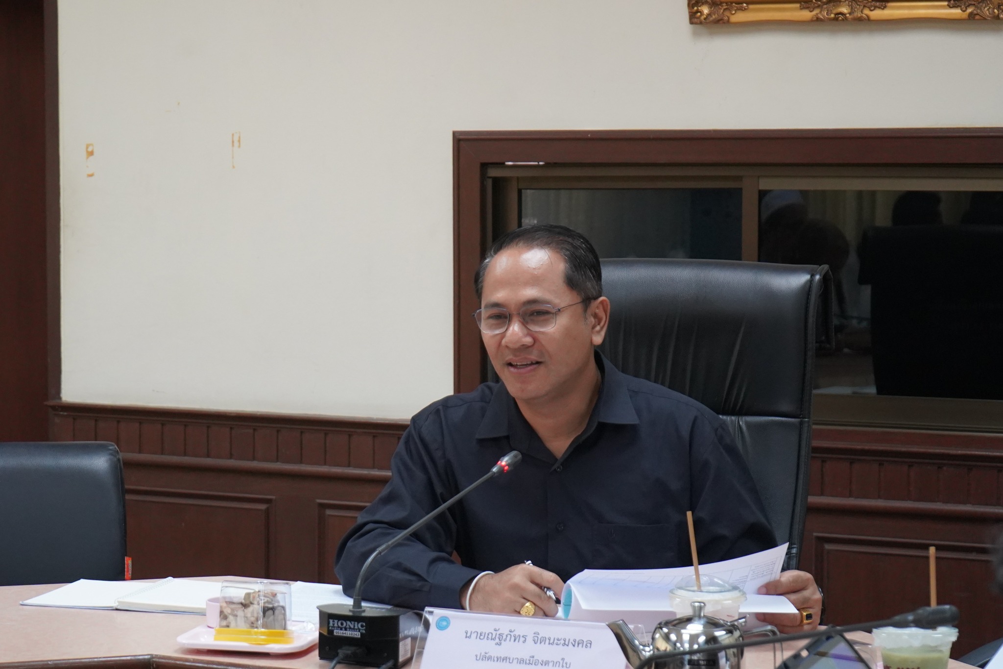 ปลัดเทศบาลเมืองตากใบ เป็นประธานการประชุมคณะกรรมการสนับสนุนการจัดทำแผนพัฒนาเทศบาลเมืองตากใบ เพื่อจัดทำร่างแผนพัฒนาท้องถิ่น(พ.ศ.2566-2570) เพิ่มเติม ครั้งที่ 3/2568