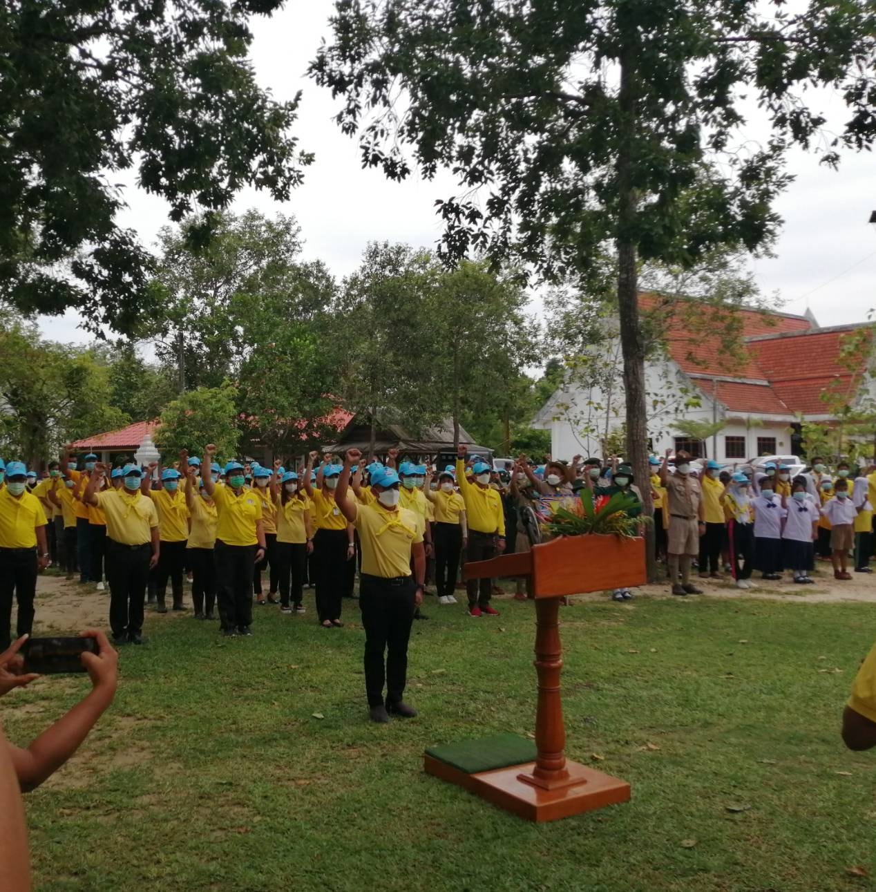 เข้าร่วมกิจกรรมจิตอาสา "เราทำความ ดี ด้วยหัวใจ"กิจกรรมบำเพ็ญสาธารณประโยชน์ 